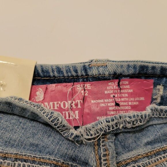BRAND NEW COMFORT DENIM SHORT - Picture 10 of 16